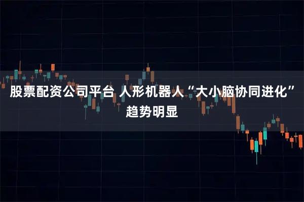 股票配资公司平台 人形机器人“大小脑协同进化”趋势明显